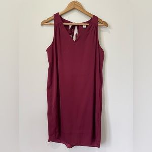 Burgundy old navy dress